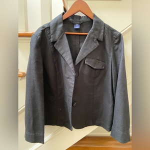 Vintage‎ Gap, black jacket, cropped, sz 14